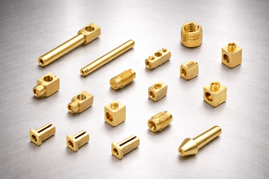 Electrical and electronics precision brass components manufacturer — Precigenix Jamnagar India
